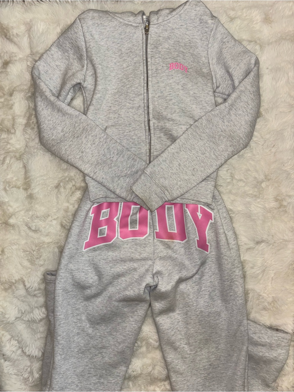 BodyByRaven BackShot Set (Grey/Pink)